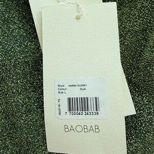 Baobab Marea Sparkling Green Maxi Dress